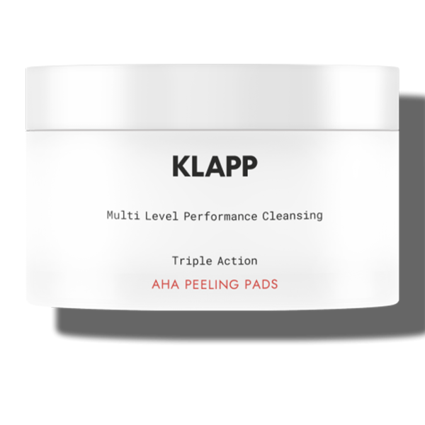 Klapp Multi Level Performance Cleansing Triple Action AHA Peeling Pads 