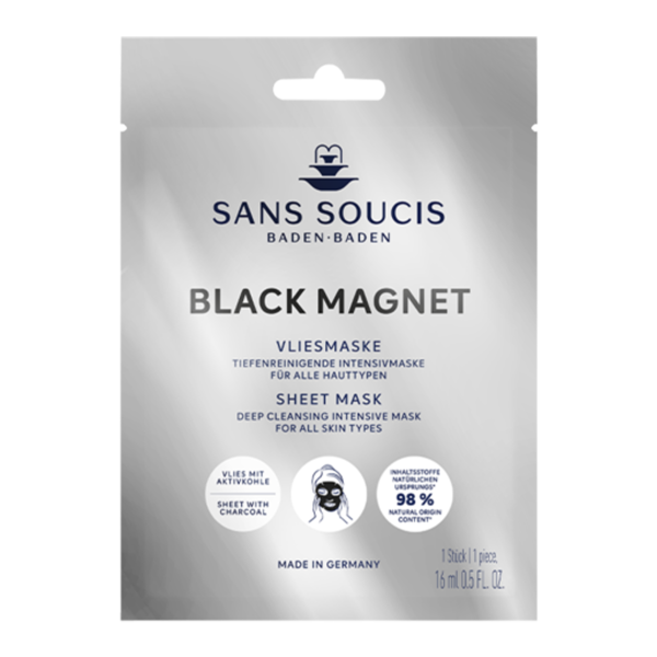 Sans Soucis Black Magnet Vliesmaske 