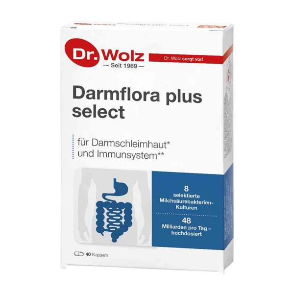 Dr. Wolz Darmflora plus select 40Kaps.