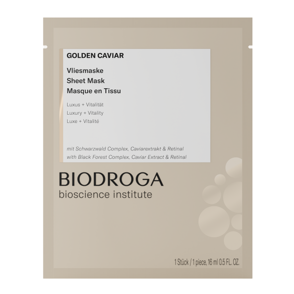 Biodroga Golden Caviar Vliesmaske 