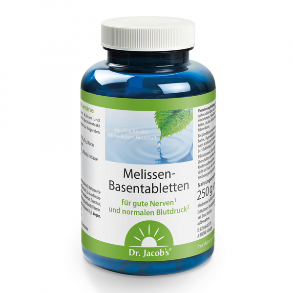 Dr. Jacob’s Melissen-Basentabletten 250 Tabletten