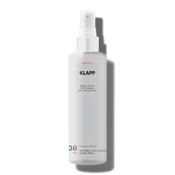 Klapp Multi Level Performance Triple Action Invisible Face & Body Glow Spray 30 SPF