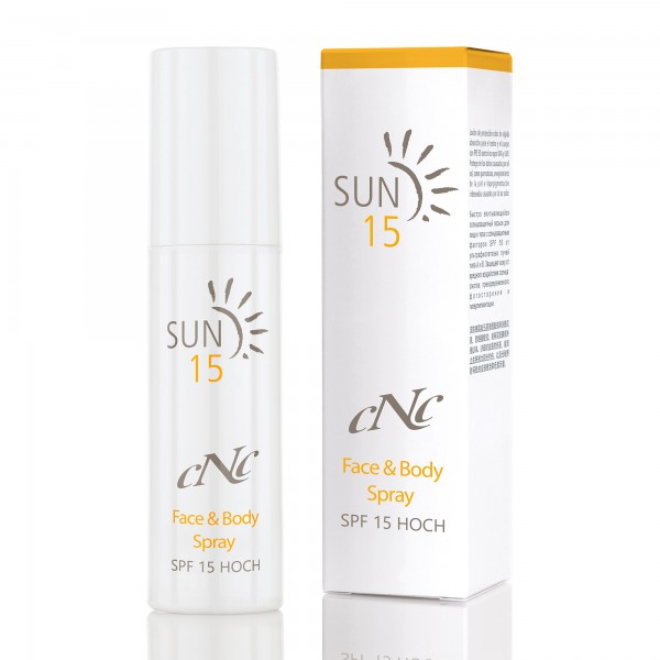 CNC Sun Face & Body Spray SPF 15