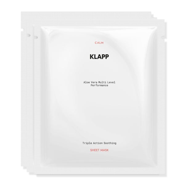 Klapp Multi Level Performance Cleansing Triple Action Soothing Sheet Mask 