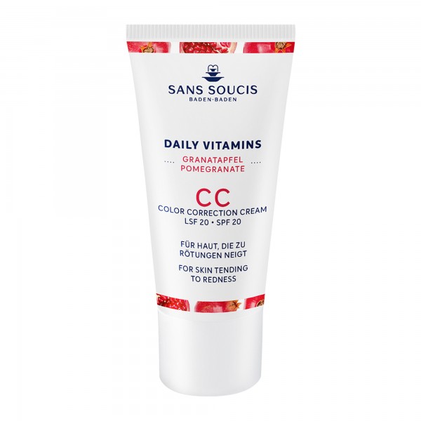 Sans Soucis Daily Vitamins CC Cream Anti-Redness LSF20