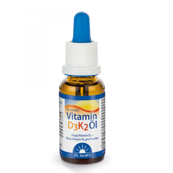 Dr. Jacob’s Vitamin D3K2 Öl