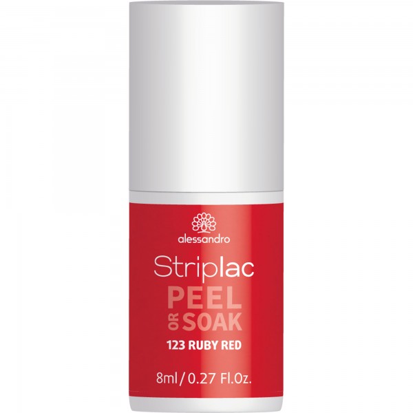 Alessandro Stiplac Peel or Soak 123 Ruby Red 