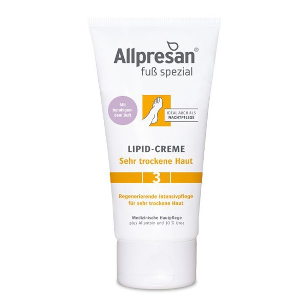 Allpresan Fuß Spezial Nr. 3 Lipid-Creme Sehr trockene Haut mit beruhigendem Duft 